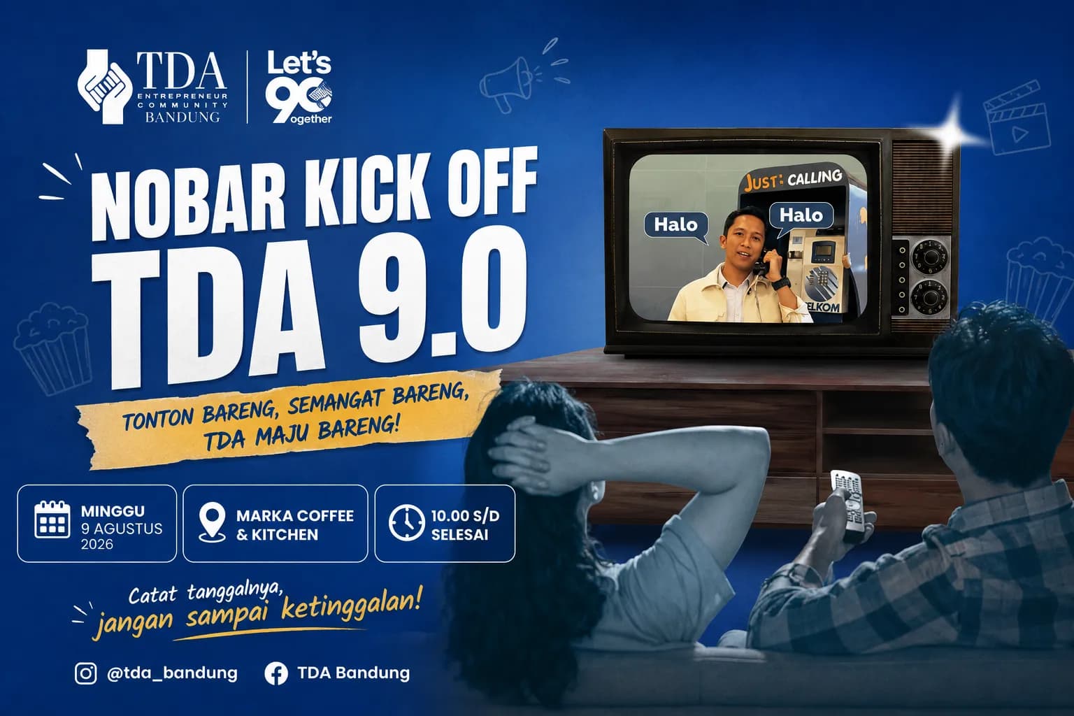 Nobar Kick off TDA 9.0 | TDA BANDUNG