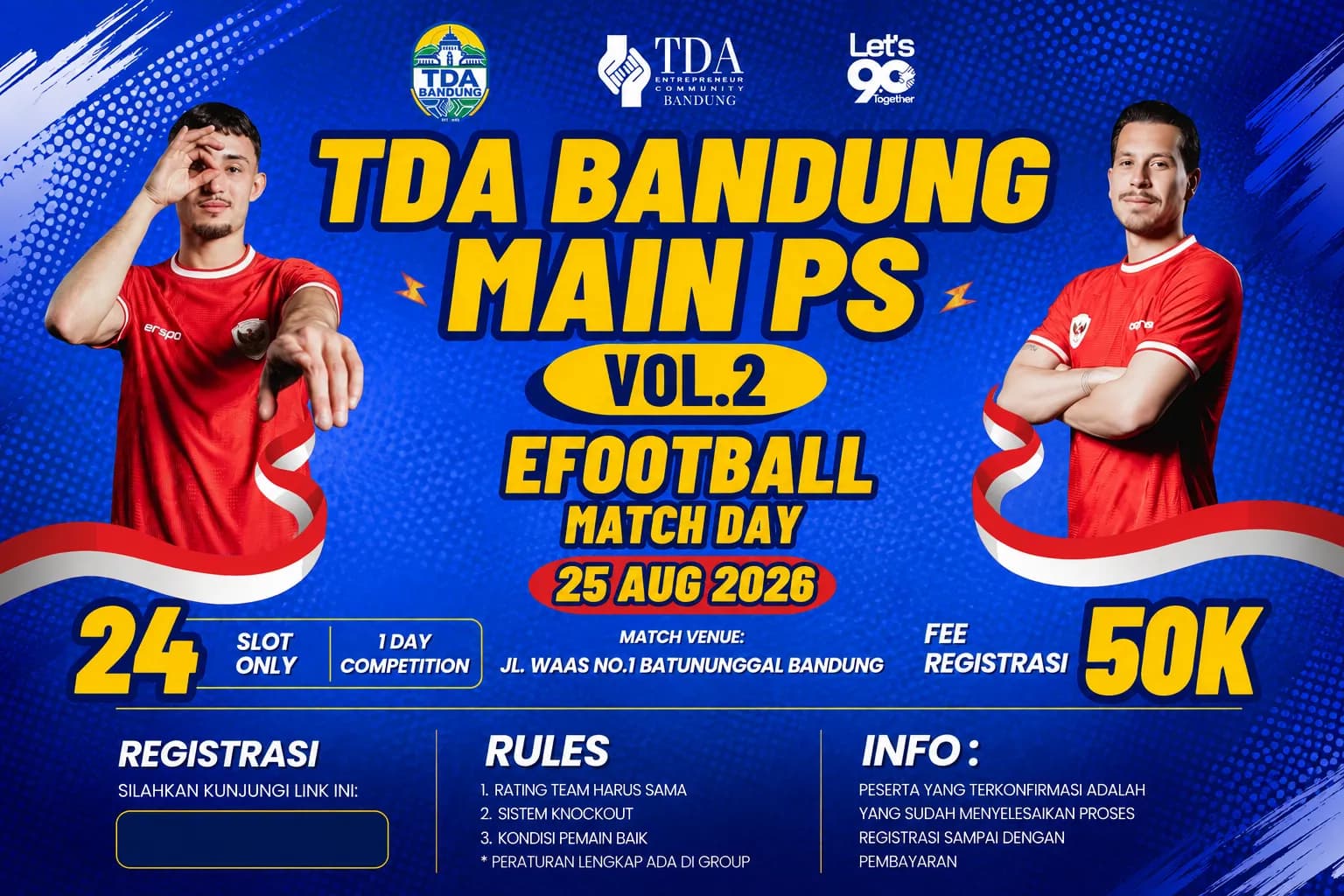#AGUSTUSANTDABANDUNG2026 Turnamen PS